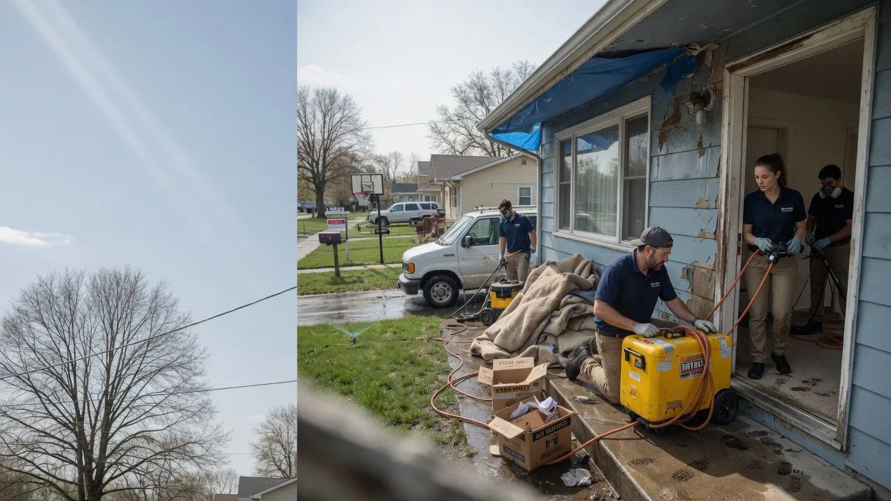Basement Flood Cleanup in Leonard, MN near me